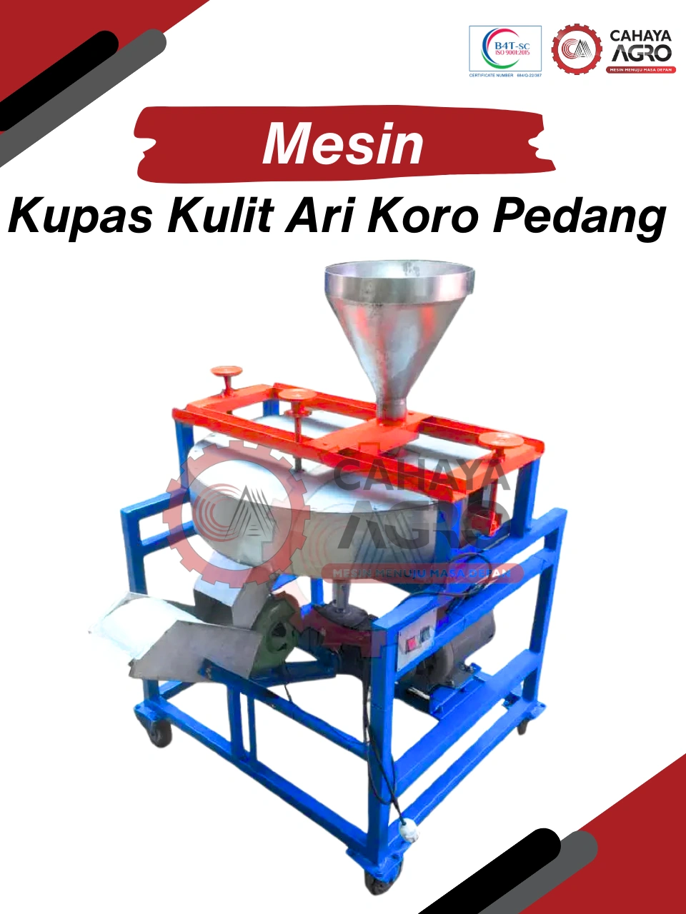 MESIN KUPAS KULIT ARI KORO PEDANG CA-MM-KKAKP-50