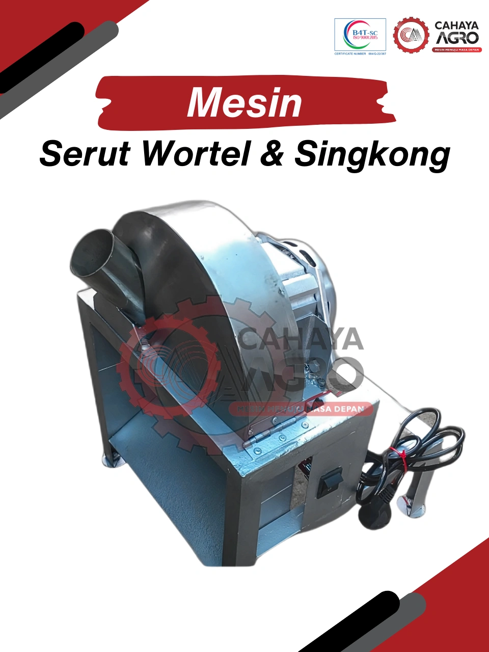 MESIN SERUT WORTEL & SINGKONG CA-MM-SWS-25