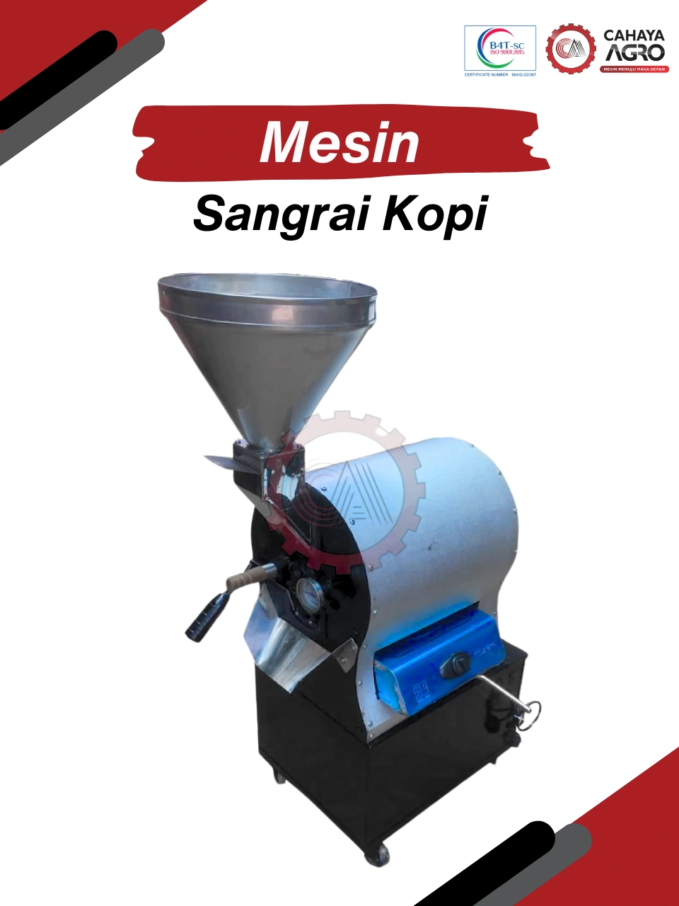 MESIN SANGRAI KOPI (TANPA PENDINGIN) CA-MM-SKTP-2