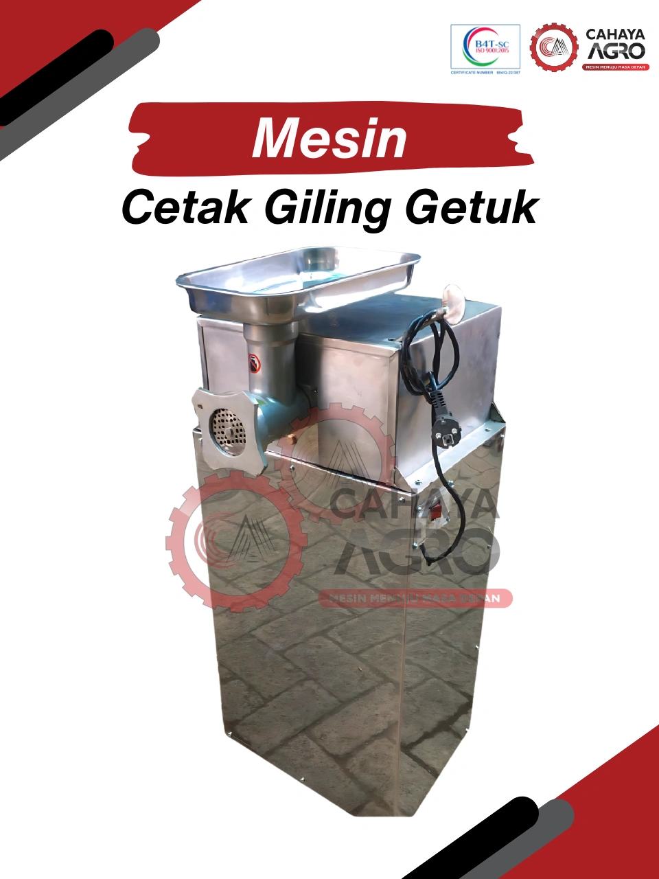 MESIN CETAK GILING GETUK CA-MM-CGG-20