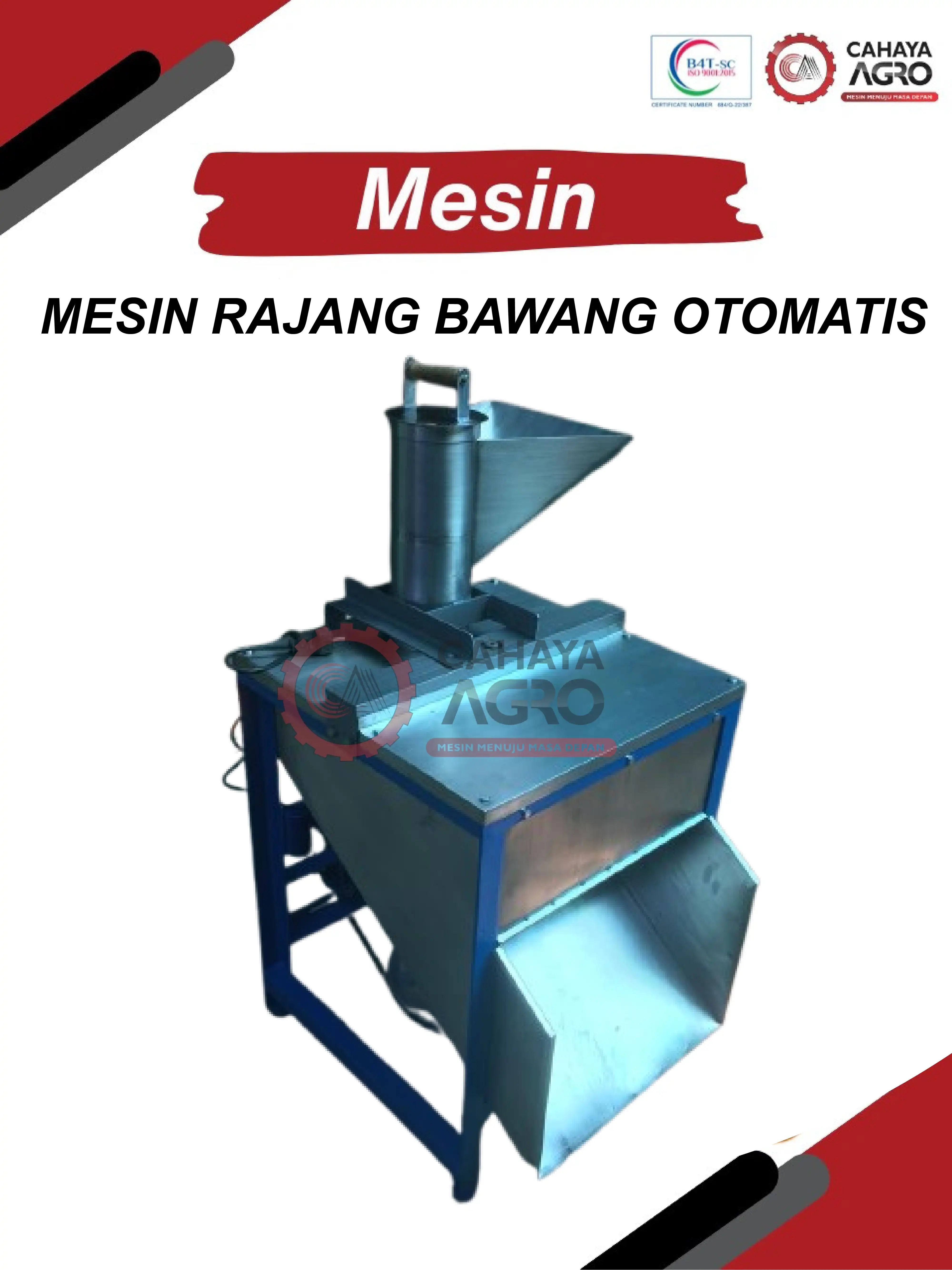 MESIN RAJANG BAWANG OTOMATIS JUMBO CA-MM-RBOJ-200