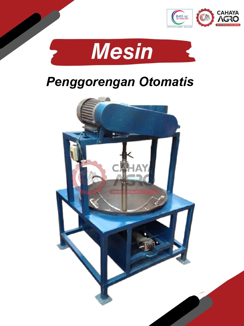 MESIN PENGGORENGAN OTOMATIS CA-MM-PO-10