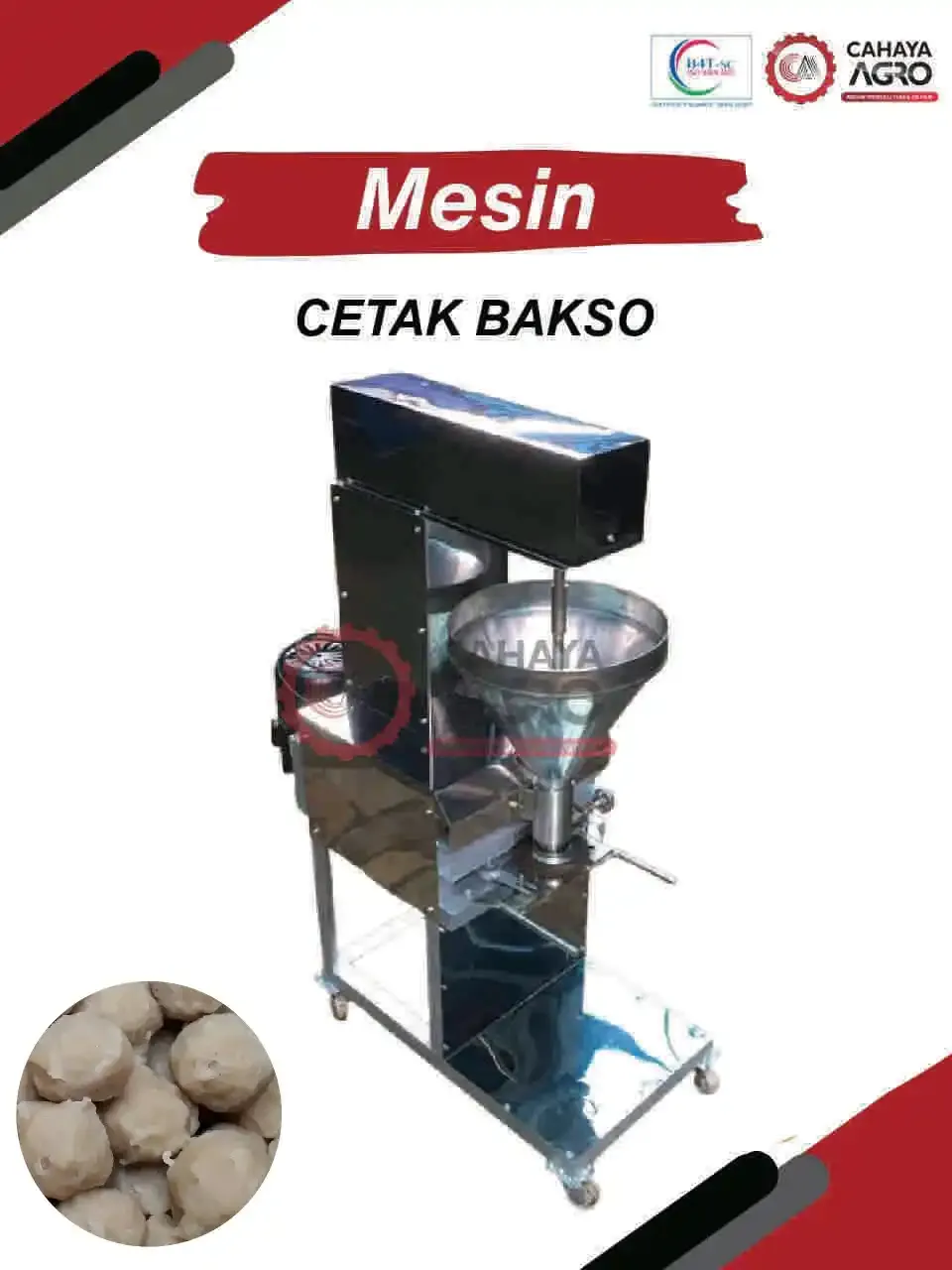 MESIN CETAK BAKSO CA-MM-CB-100