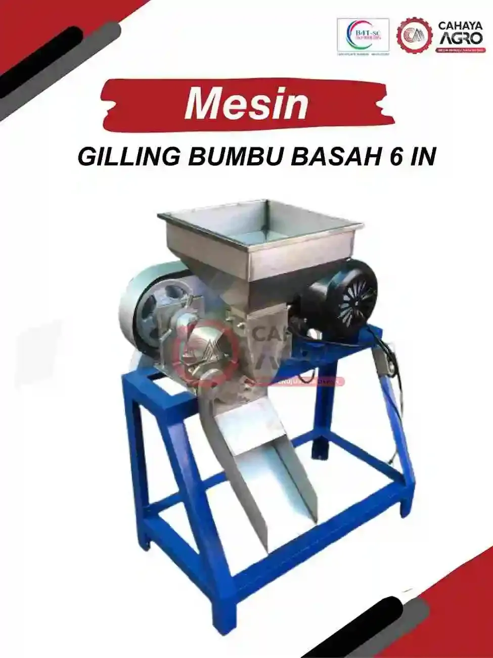 MESIN GILING BUMBU BASAH 6IN CA-MM-GBB6IN-40