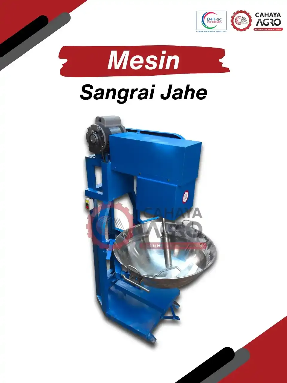 MESIN SANGRAI JAHE/BUMBU (EXTRAKTOR) CA-MM-SJBE-05