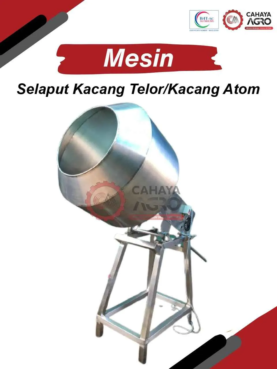 MESIN SELAPUT KACANG TELOR  DAN KACANG ATOM CA-MM-SKTKA-7