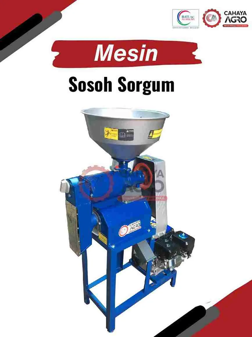 Mesin Sosoh Sorgum CA-PP-SS-40