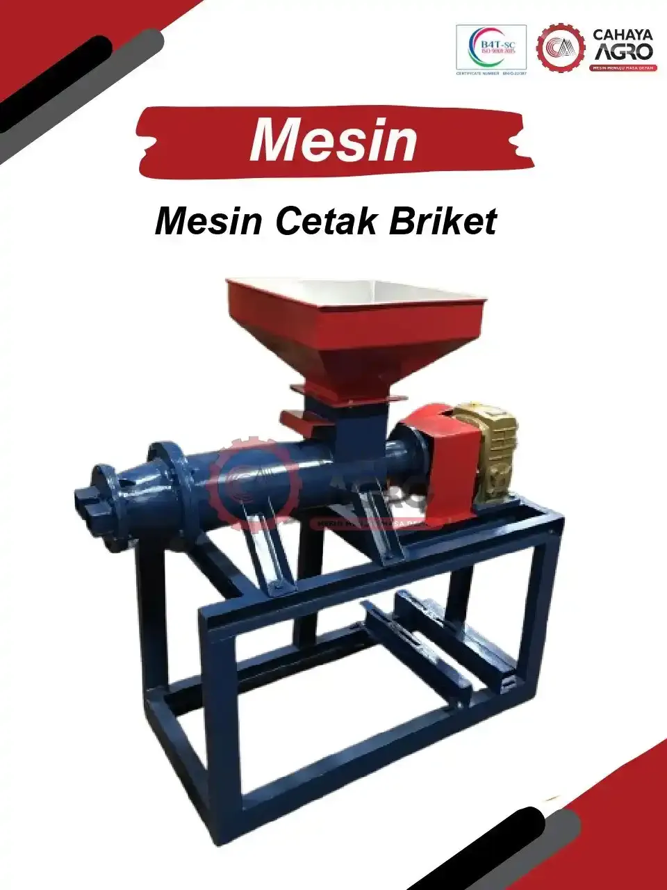 Mesin Cetak Briket CA-TTG-CB-200