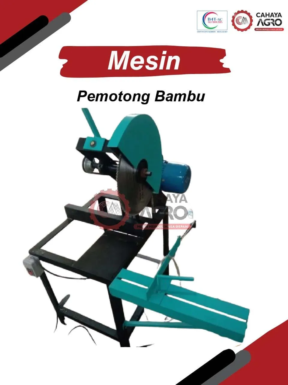 Mesin Pemotong Bambu CA-TTG-PB-50