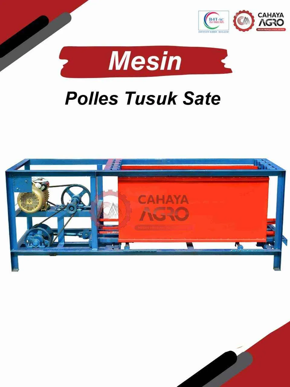 Mesin Polles Tusuk Sate CA-TTG-PTS-20