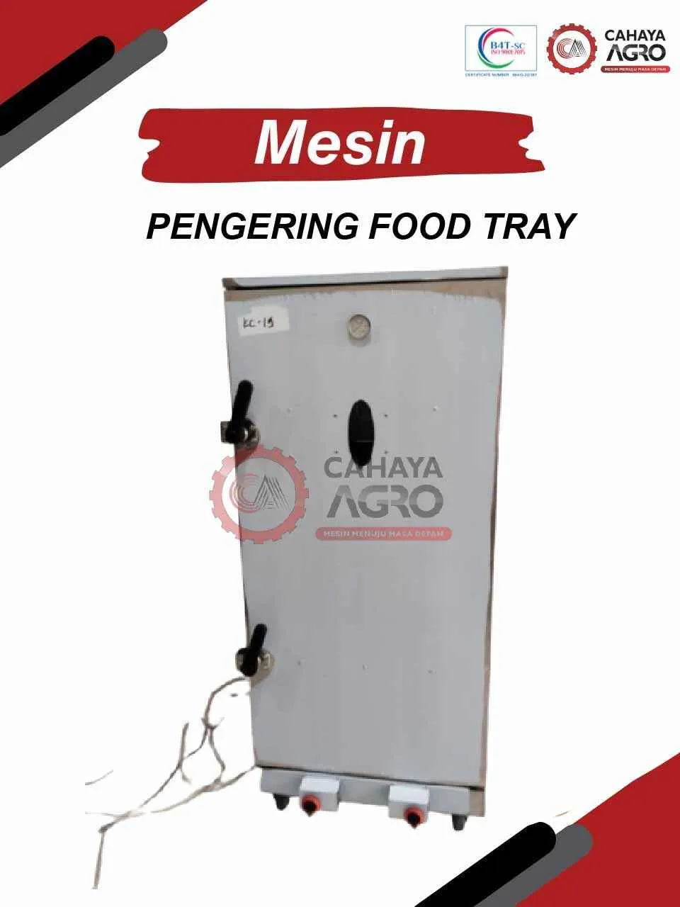 Mesin Pengering Food Tray CA-MM-PFT-144