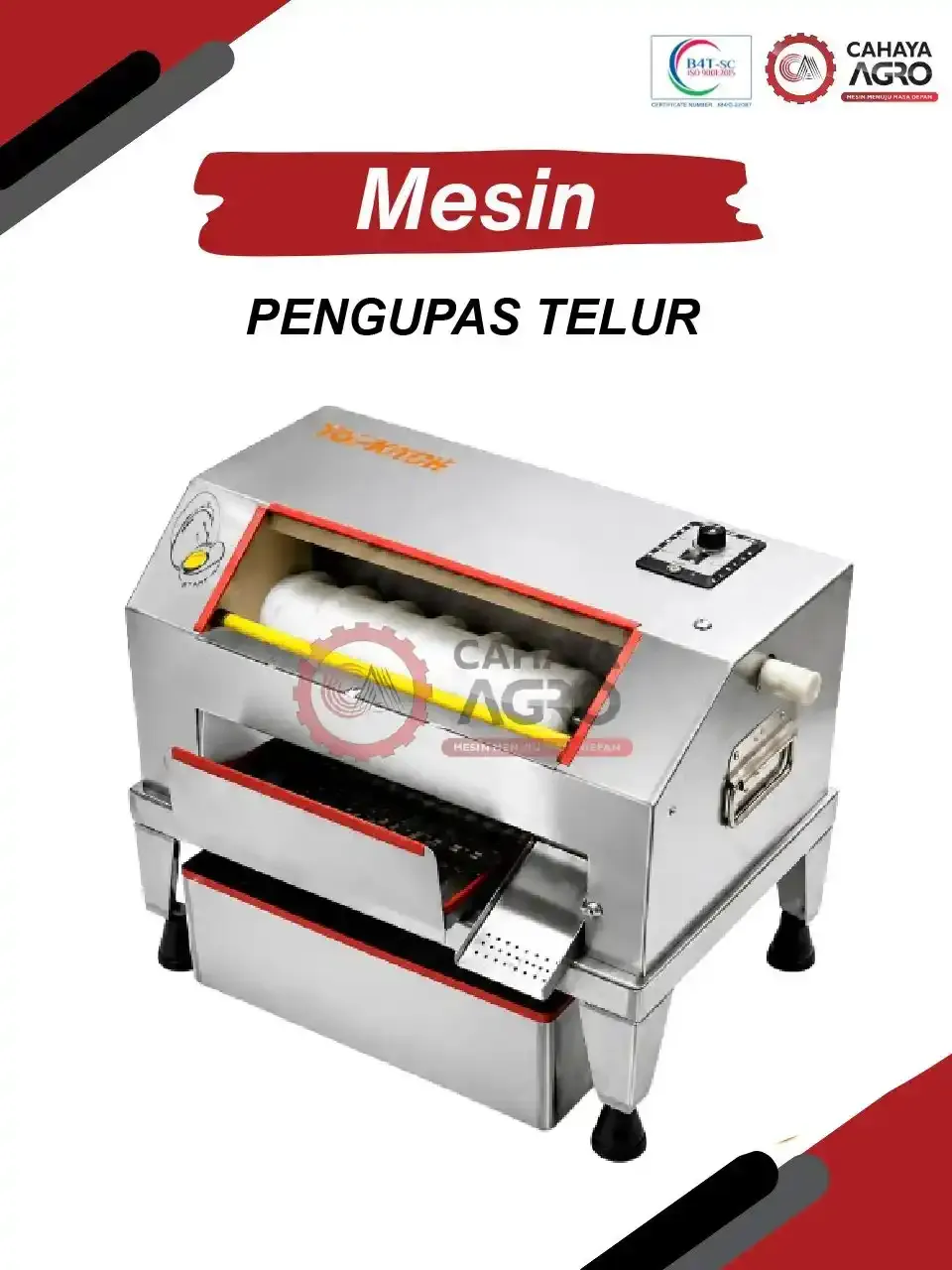 Mesin Kupas Telur Rebus CA-MM-KTR-2000