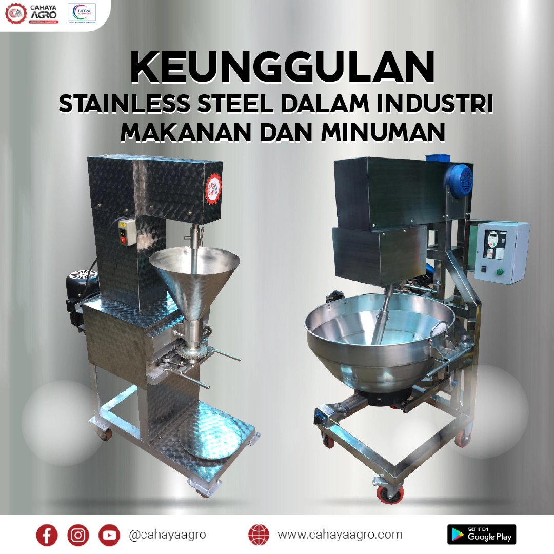 Keunggulan Stainless Steel dalam Industri Pengolahan Makanan dan Minuman