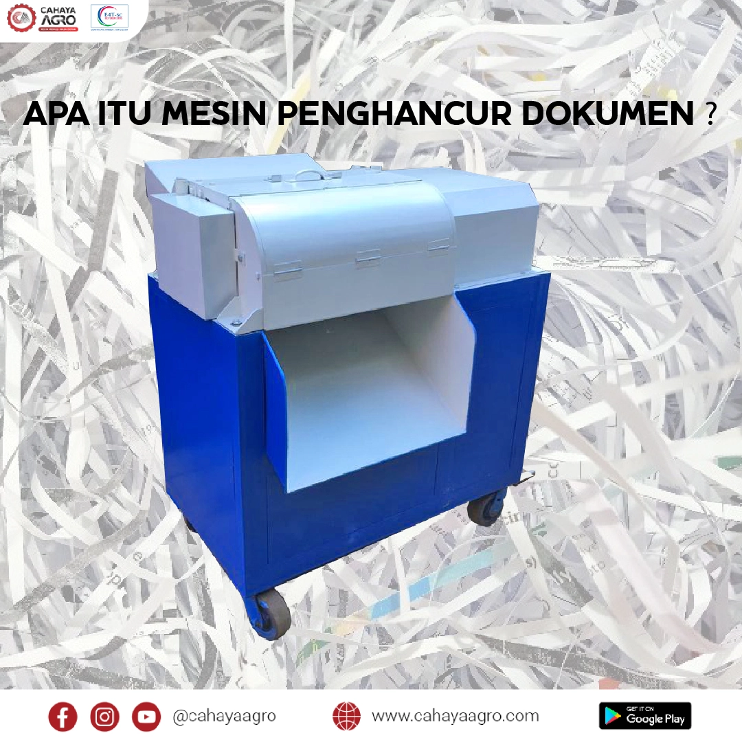 APA ITU MESIN PENGHANCUR DOKUMEN DAN CARA PENGUNAANYA