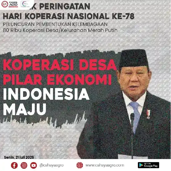 Memperingati Peringatan Hari Koperasi Nasional  Ke 78