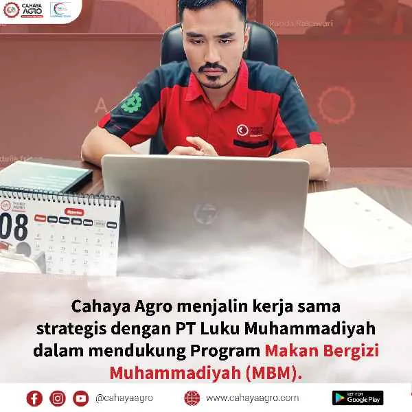 Cahaya Agro dan PT Luku Muhammadiyah Resmi Bersinergi Dukung Program Makan Bergizi Muhammadiyah (MBM)