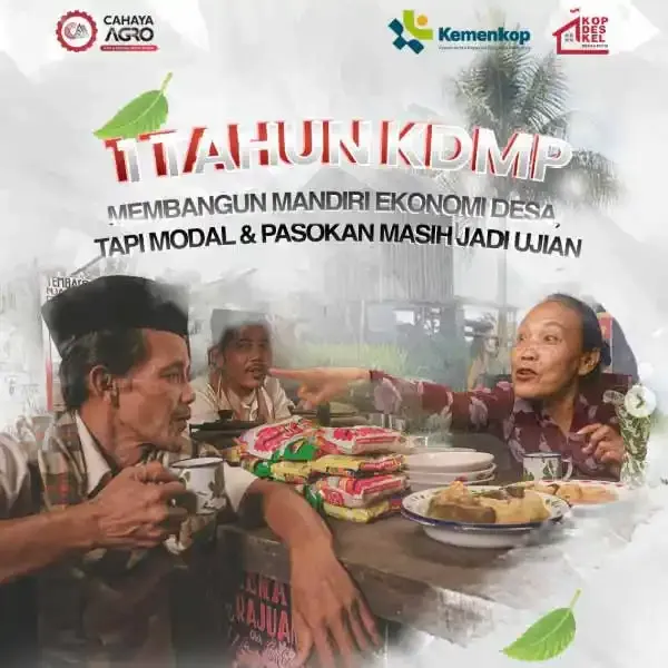 1 Tahun Perjalanan, 1 Tahun Pengabdian: KDMP Tumbuh Bersama Desa