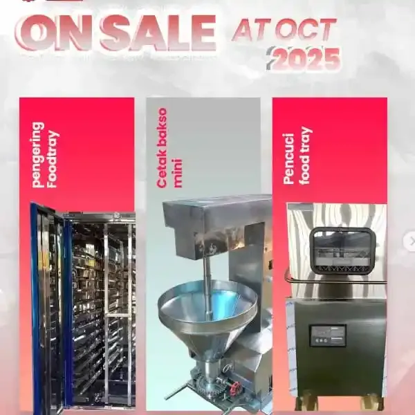 ON SALE OKTOBER 2025!  Wujudkan Produksi Efisien, Cepat, dan Higienis Bersama Cahaya Agro!