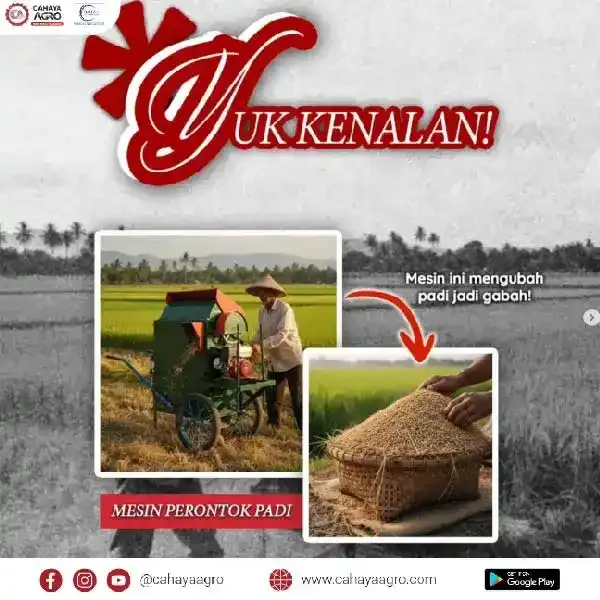 POWER THRESHER: Rahasia Kerja Cepat Petani Indonesia!