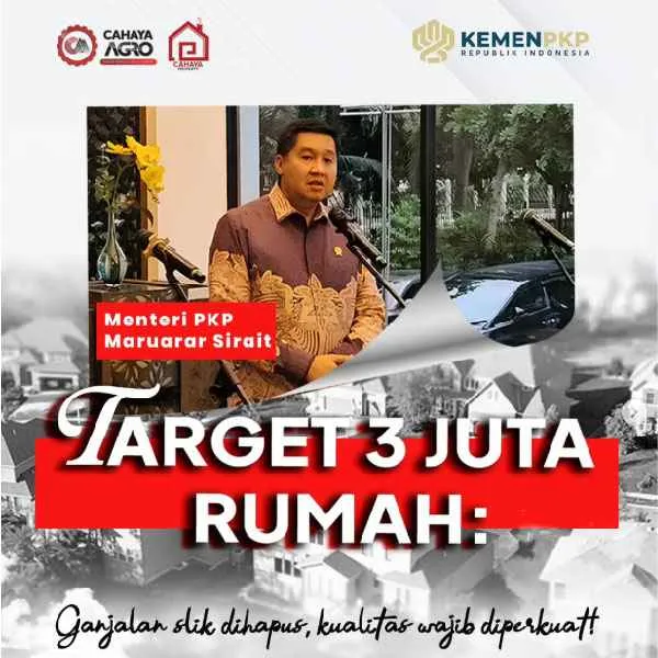 TARGET 3 JUTA RUMAH: Tantangan Besar Menanti Akses & Kualitas!