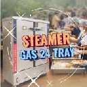 Steamer Gas 24 Tray – Andalan Dapur Produksi Besar untuk Menu Sehat & Bergizi
