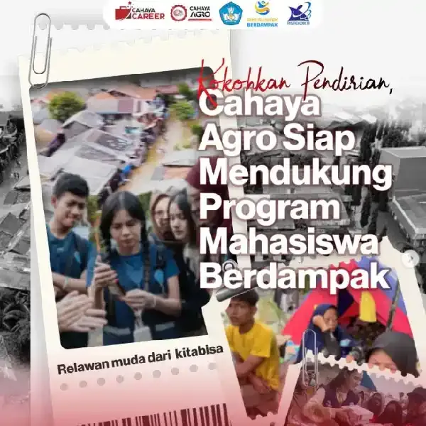 Bergerak Nyata untuk Negeri: Cahaya Agro Teknik Dukung Program Mahasiswa Berdampak