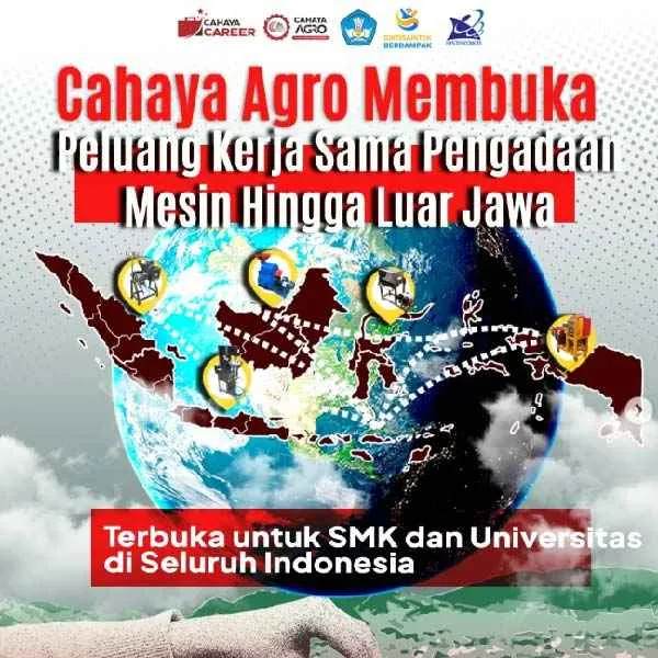 Peluang Kerja Sama Mesin Industri hingga Luar Jawa Bersama PT. Cahaya Agro Teknik