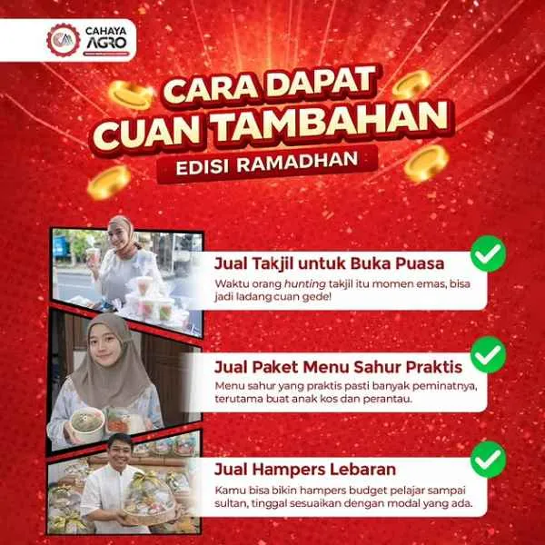 PT Cahaya Agro Teknik Siap Dukung Peluang Usaha Kuliner Ramadhan