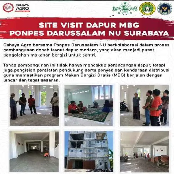 Sinergi Strategis Cahaya Agro dan Pondok Pesantren Darussalam NU untuk Sukseskan Program MBG