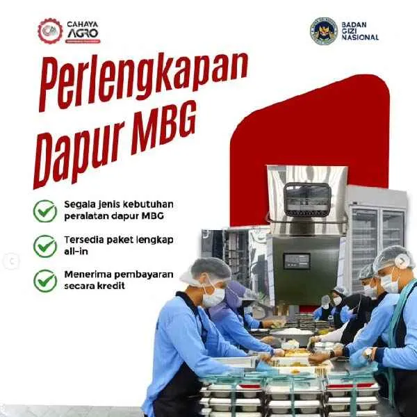 Bangun Dapur MBG Profesional, Efisien, dan Sesuai Standar