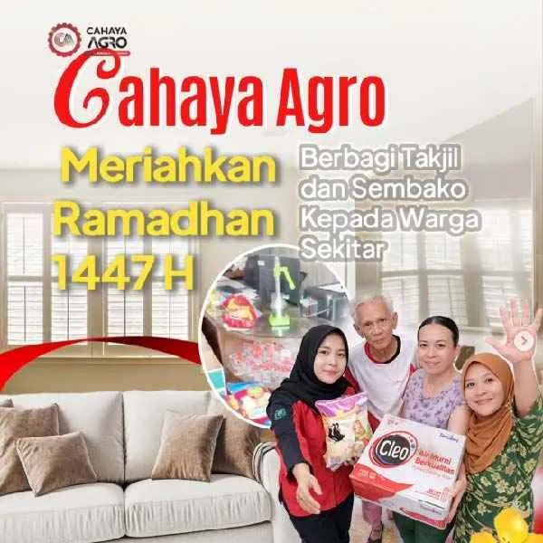Menebar Berkah Ramadhan: Cahaya Agro Hadir Berbagi Kebahagiaan untuk Sesama