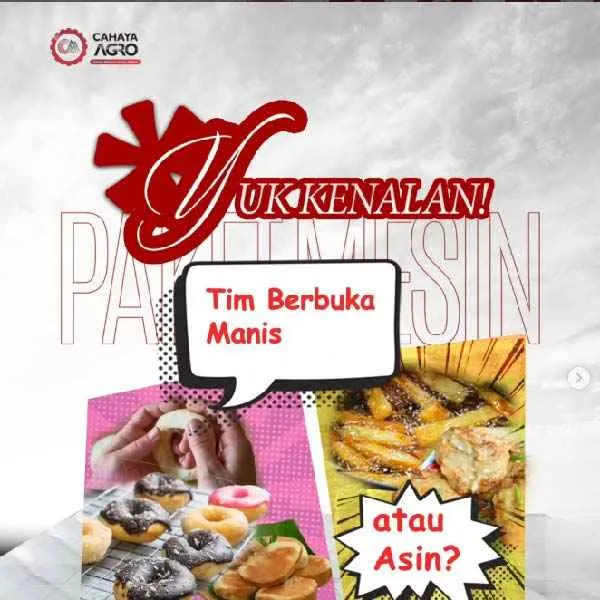 Tim Gorengan atau Tim Manis? Apapun Pilihanmu, Produksi Takjil Jadi Lebih Mudah dengan Mesin yang Tepat