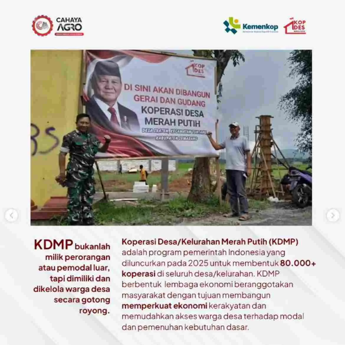 Dari Desa untuk Indonesia: Kekuatan Ekonomi Gotong Royong Lewat Koperasi Merah Putih