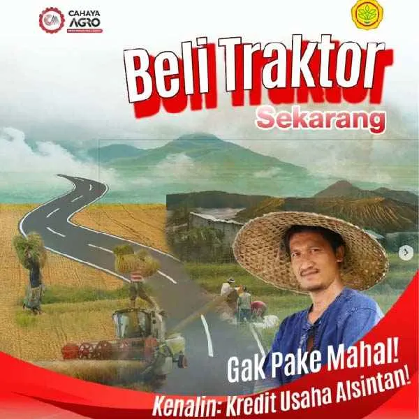 Naik Kelas ke Pertanian Modern: Punya Traktor & Combine Harvester Kini Lebih Mudah
