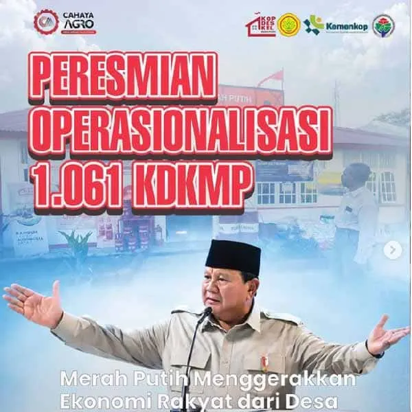 1.061 Koperasi Merah Putih Resmi Beroperasi: Langkah Besar Membangun Ekonomi Desa Indonesia