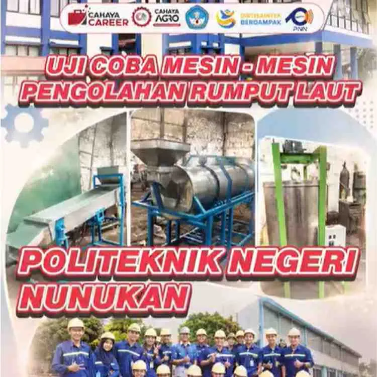 Uji Coba Teknologi Pengolahan Rumput Laut untuk Mendukung Pemberdayaan Masyarakat Pesisir