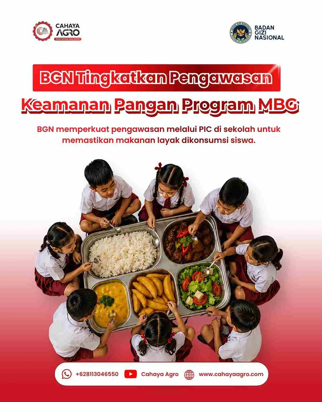 BGN Tingkatkan Pengawasan Keamanan Pangan dalam Program Makan Bergizi Gratis