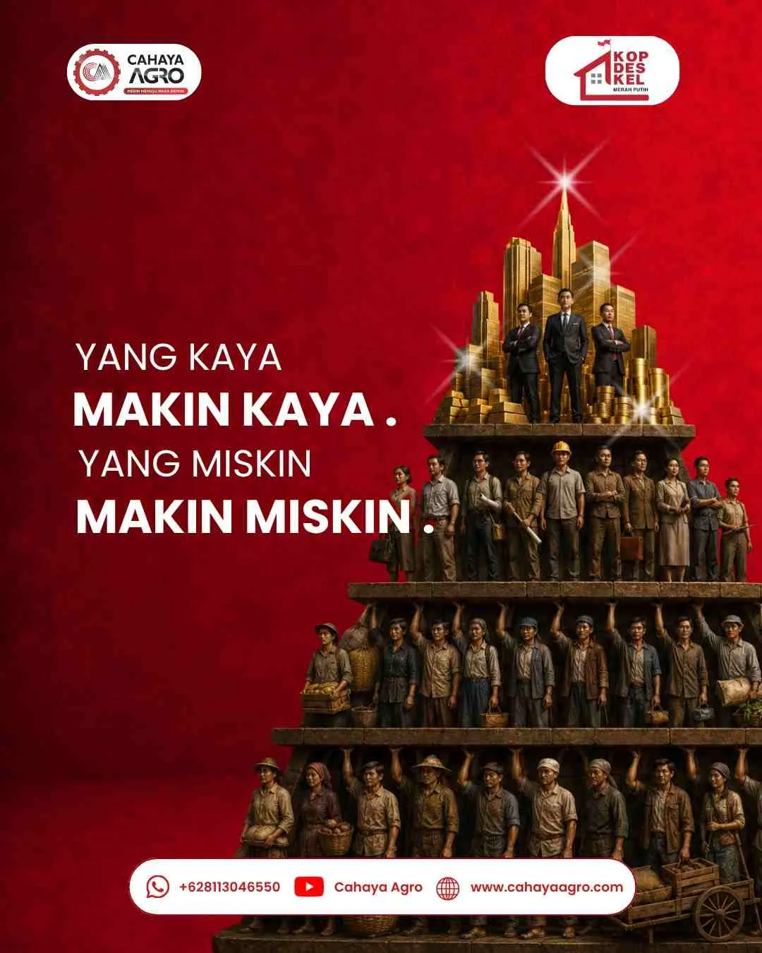 Yang Kaya Makin Kaya, Yang Miskin Makin Miskin