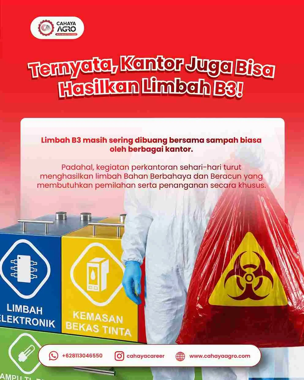 Mengenal Limbah B3 Perkantoran dan Cara Tepat Mengelolanya Demi Kesehatan Lingkungan