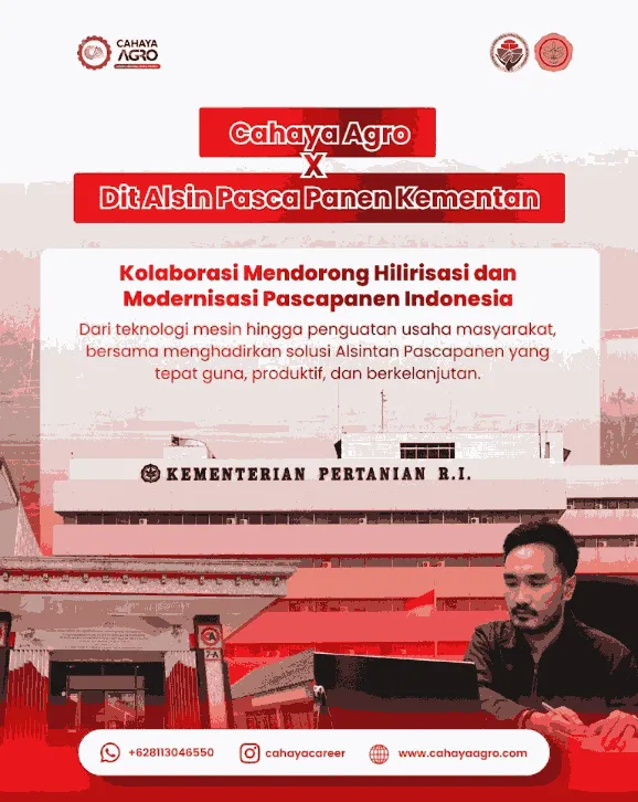 Kolaborasi Cahaya Agro dan DitAlsintan Kementan: Mendorong Hilirisasi dan Modernisasi Pascapanen Indonesia